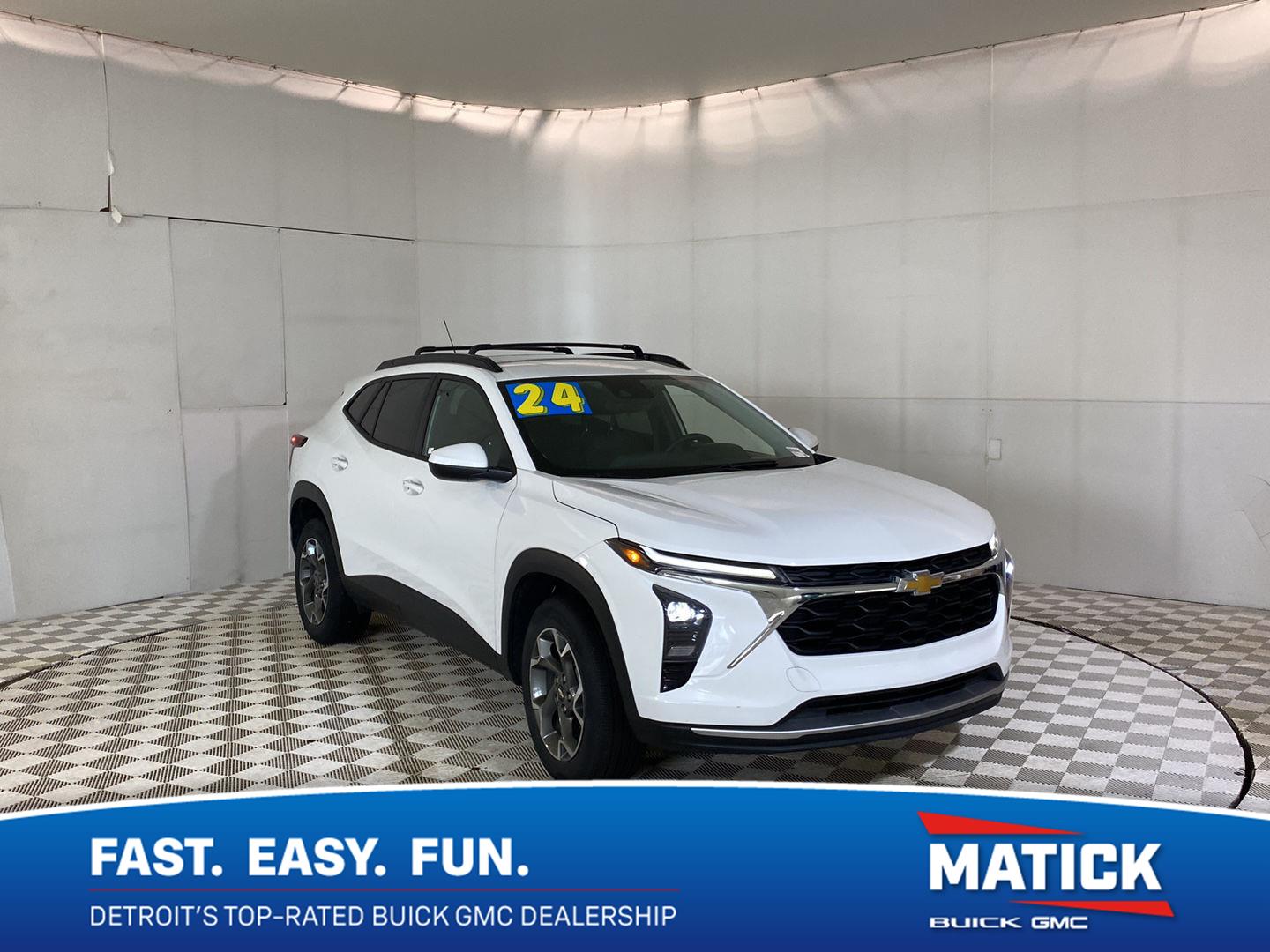 Summit White 2024 Chevrolet Trax SUV / Crossover Front-Wheel Drive 6-Speed Automatic