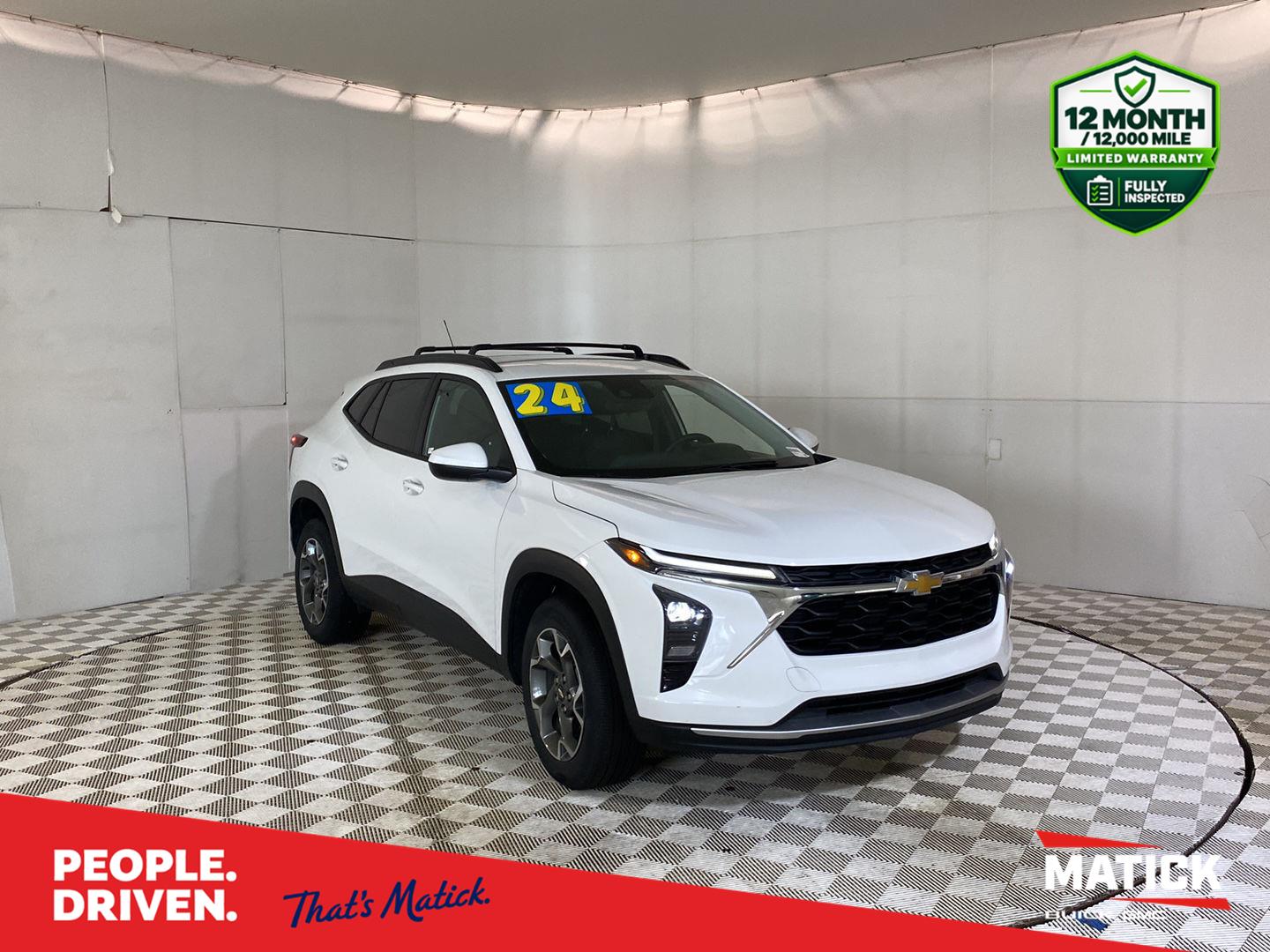 Summit White 2024 Chevrolet Trax SUV / Crossover Front-Wheel Drive 6-Speed Automatic