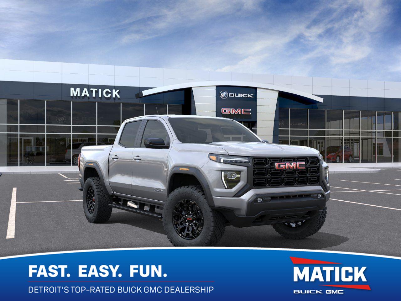 Sterling Metallic 2026 GMC Canyon Pickup Truck 4X2 8-Speed Automatic