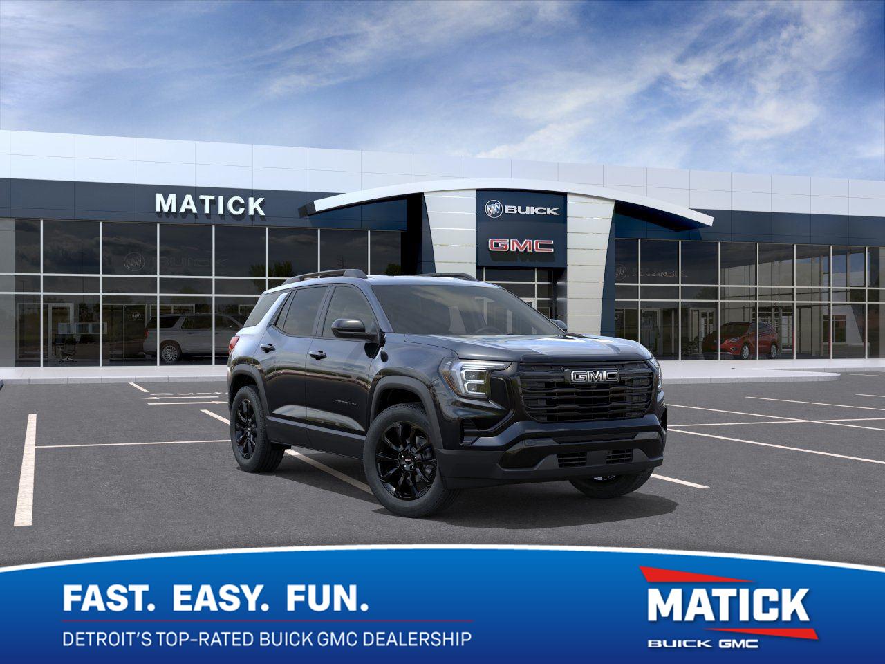 Black (Ebony Twilight Metallic) 2026 GMC Terrain SUV / Crossover Front-Wheel Drive Continuously Variable Transmission