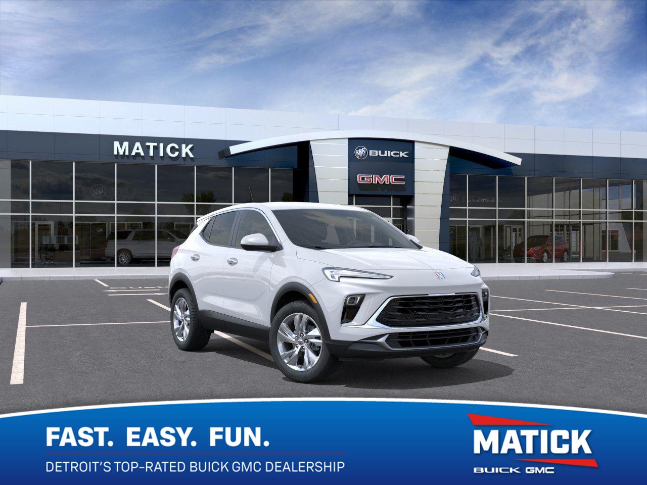 SUMMIT WHITE 2026 Buick Encore GX SUV / Crossover Front-Wheel Drive Continuously Variable Transmission