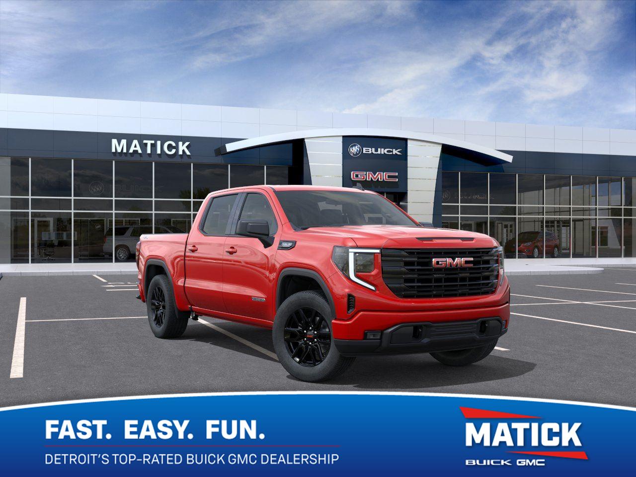 Cardinal Red 2026 GMC Sierra 1500 Pickup Truck Four-Wheel Drive Automatic