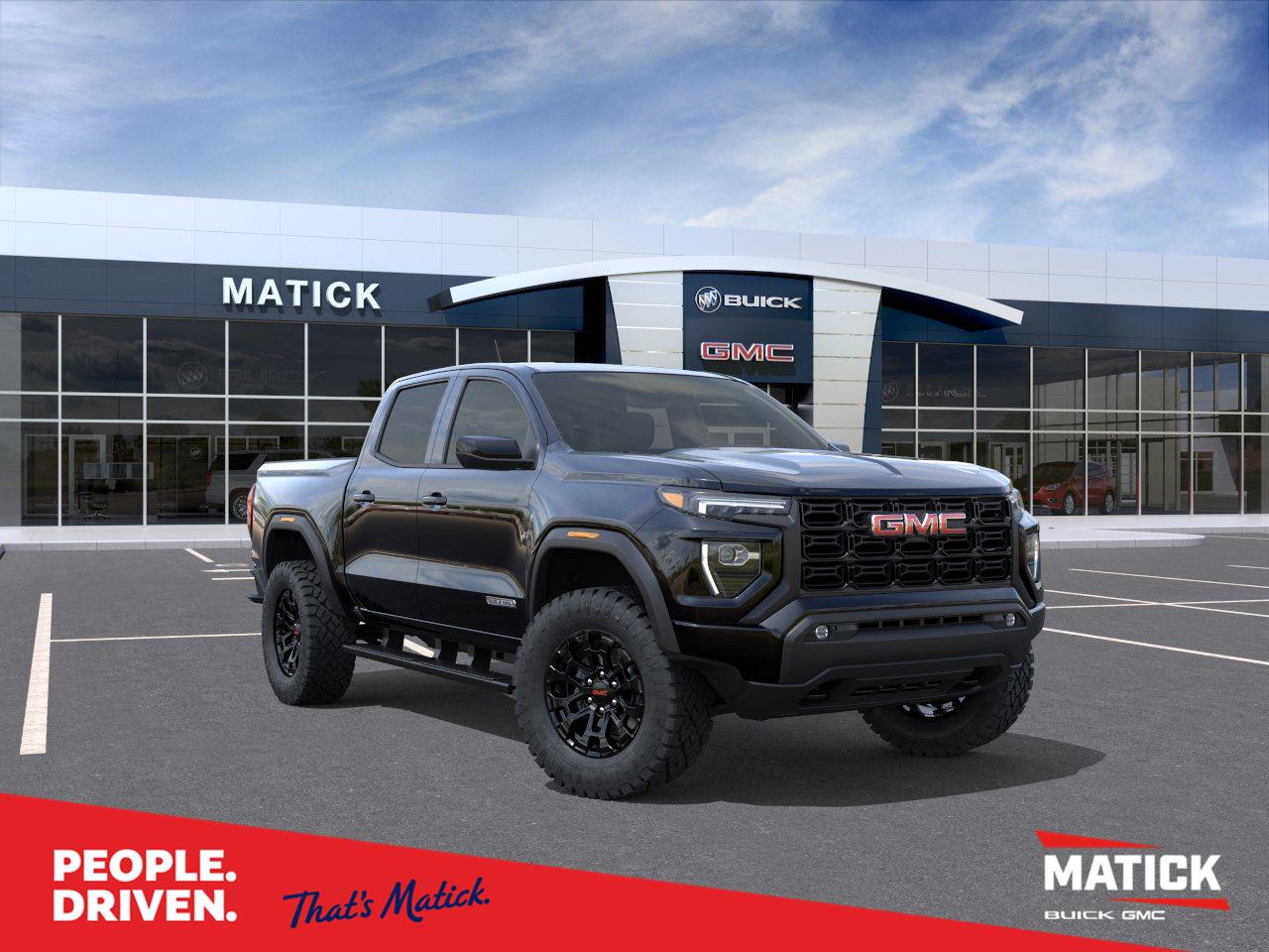 Onyx Black 2026 GMC Canyon Pickup Truck Four-Wheel Drive 8-Speed Automatic
