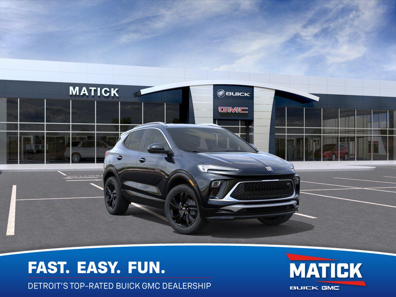 Black (Ebony Twilight Metallic) 2026 Buick Encore GX SUV / Crossover Front-Wheel Drive Continuously Variable Transmission