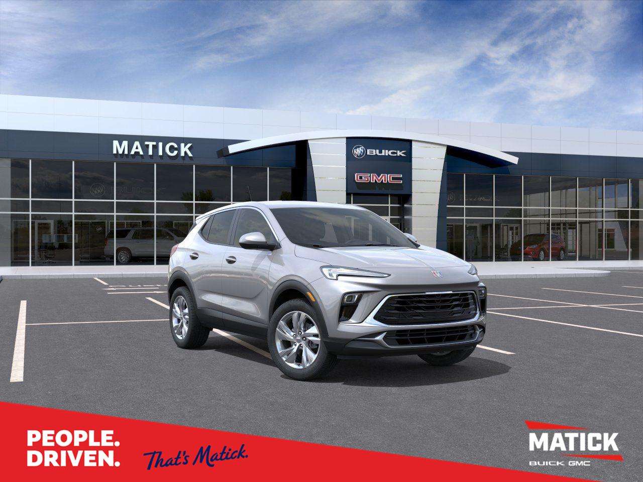 Moonstone Gray Metallic 2026 Buick Encore GX SUV / Crossover Front-Wheel Drive Continuously Variable Transmission