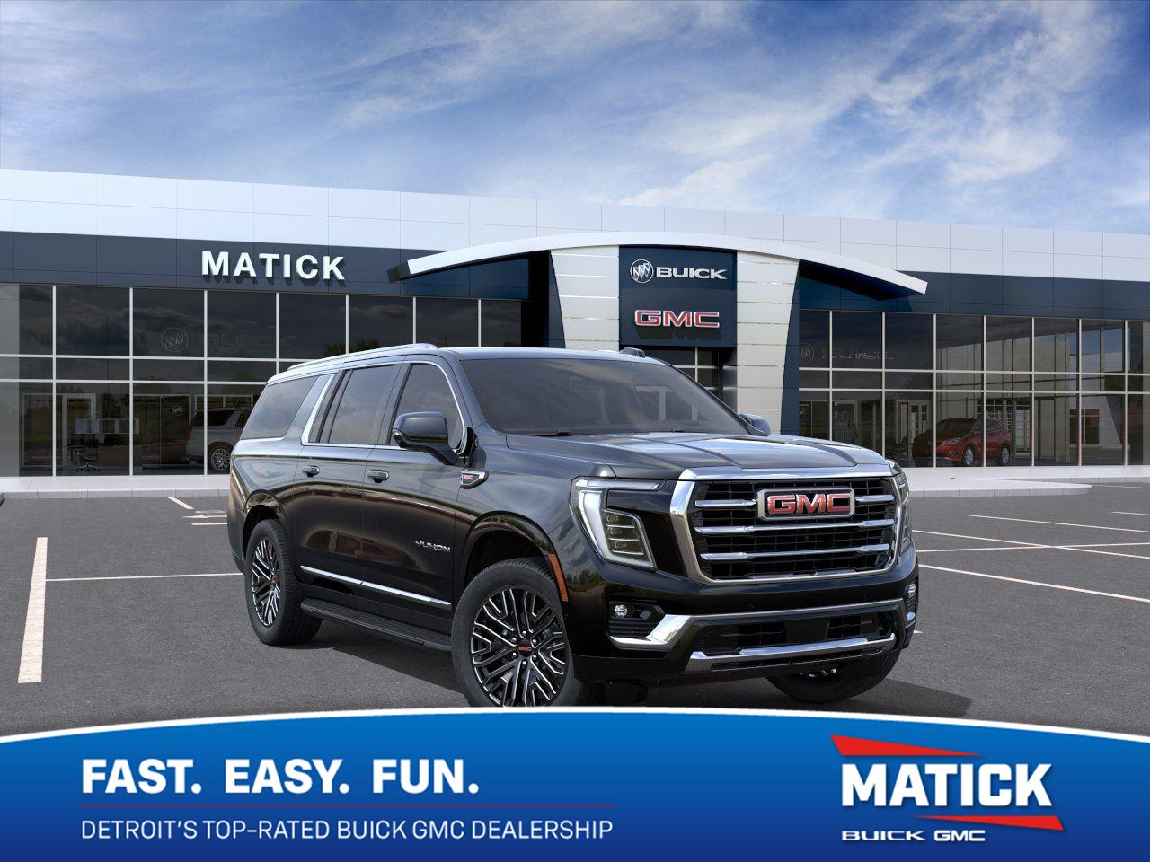 Onyx Black 2026 GMC Yukon XL SUV / Crossover Four-Wheel Drive Automatic