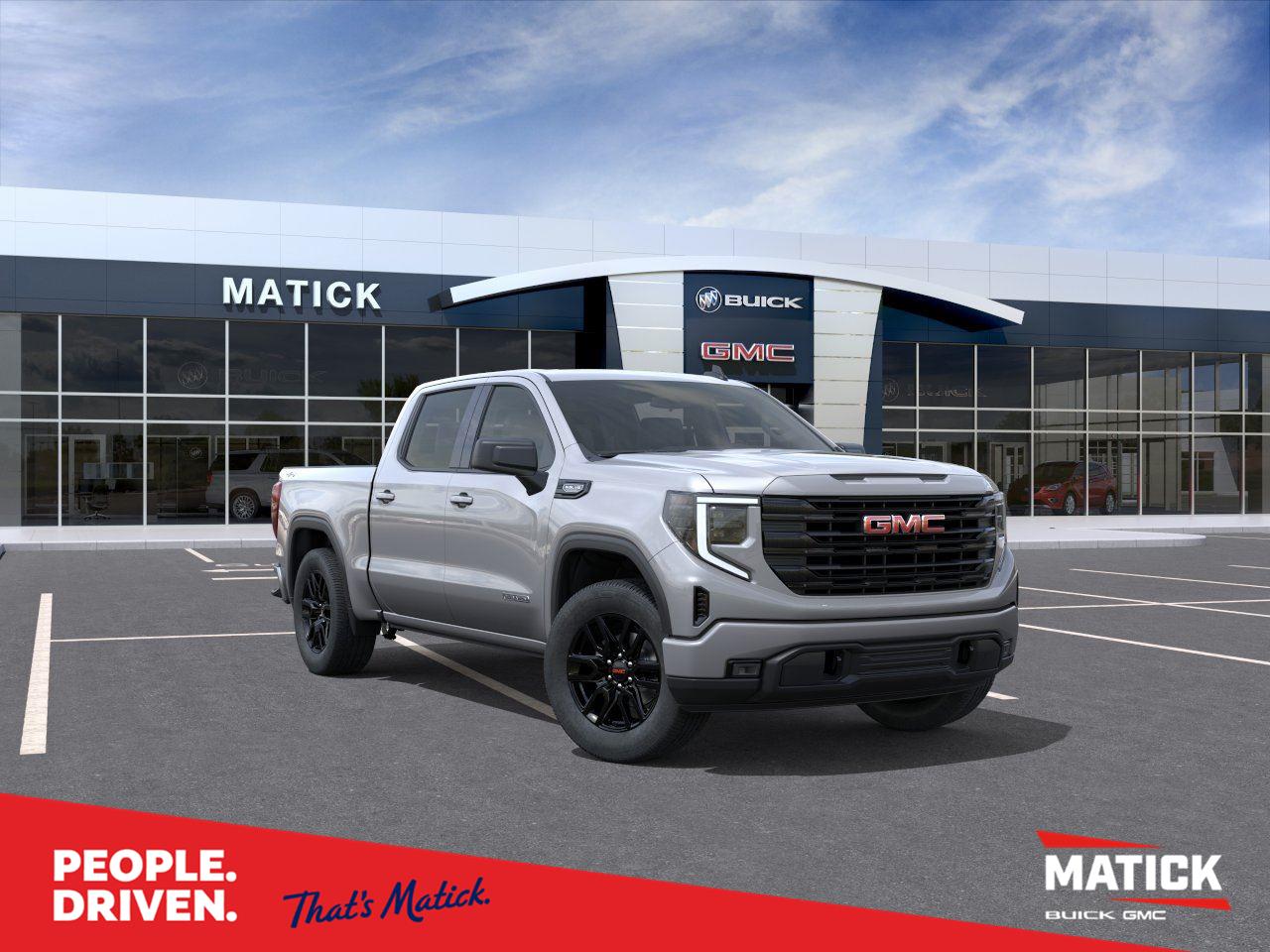 Sterling Metallic 2026 GMC Sierra 1500 Pickup Truck Four-Wheel Drive Automatic