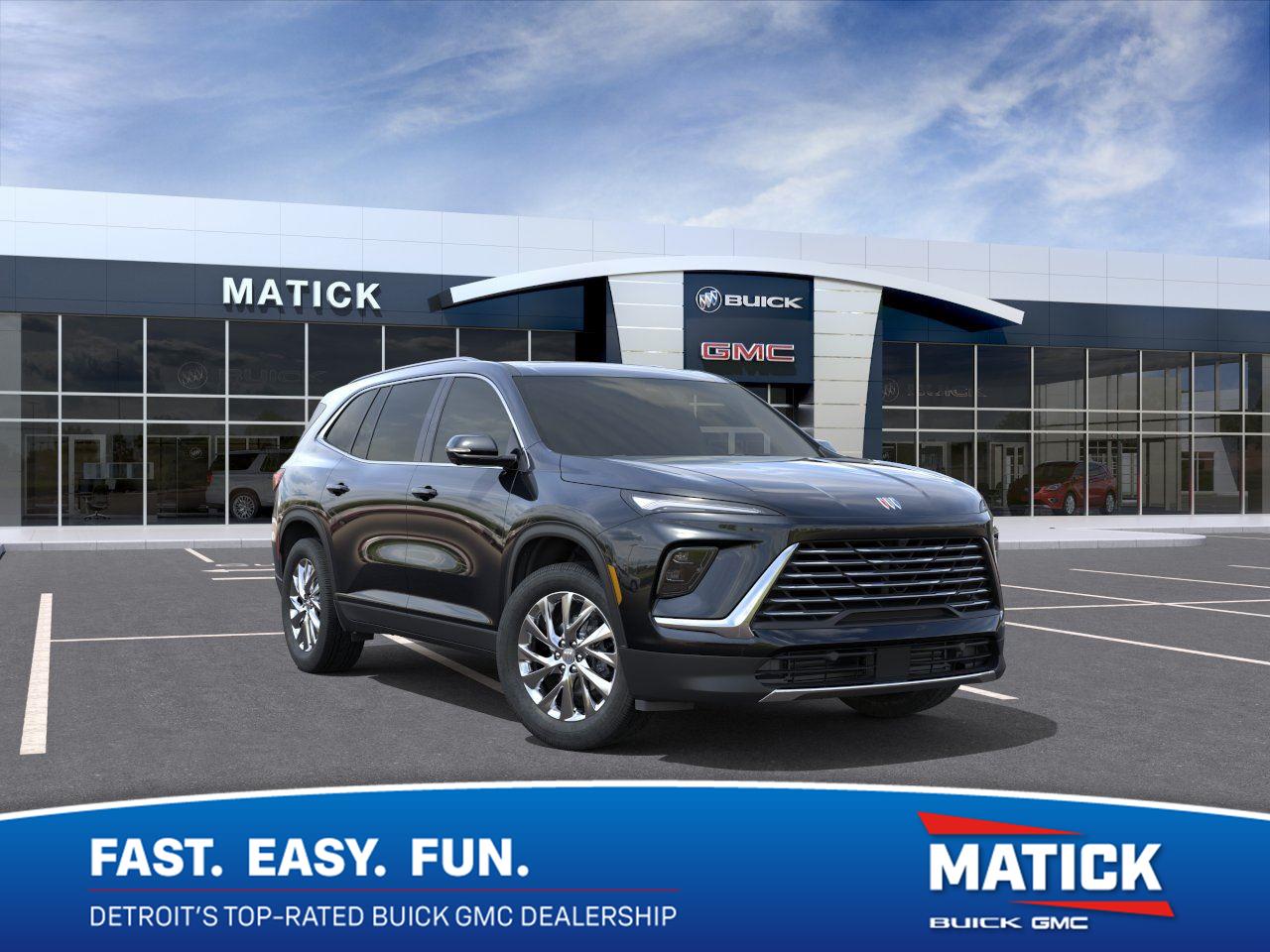 Black (Ebony Twilight Metallic) 2026 Buick Enclave SUV / Crossover Front-Wheel Drive 8-Speed Automatic