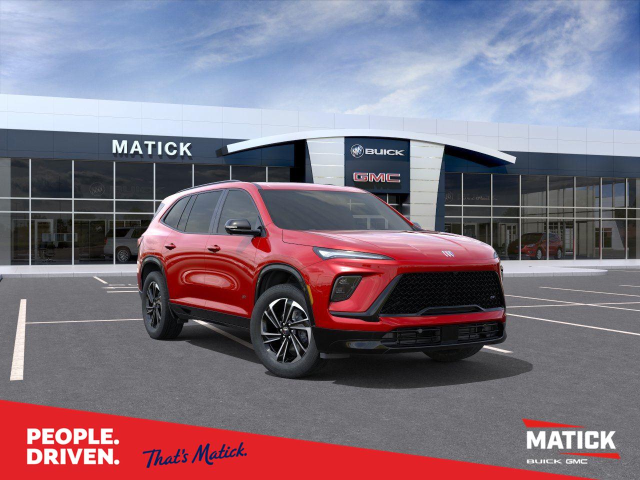 Cherry Red Tintcoat 2026 Buick Enclave SUV / Crossover Four-Wheel Drive 8-Speed Automatic