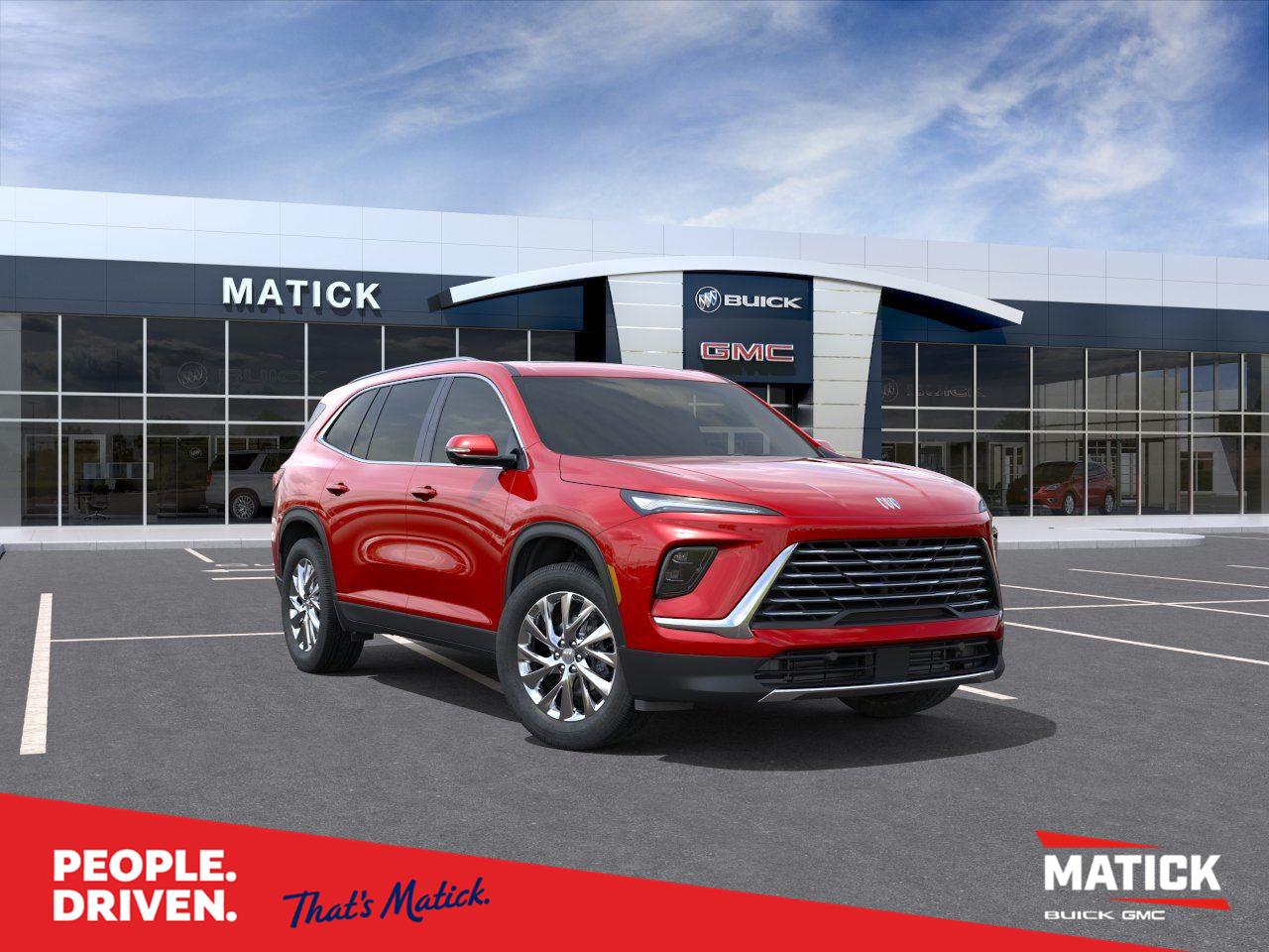 Cherry Red Tintcoat 2026 Buick Enclave SUV / Crossover Front-Wheel Drive 8-Speed Automatic