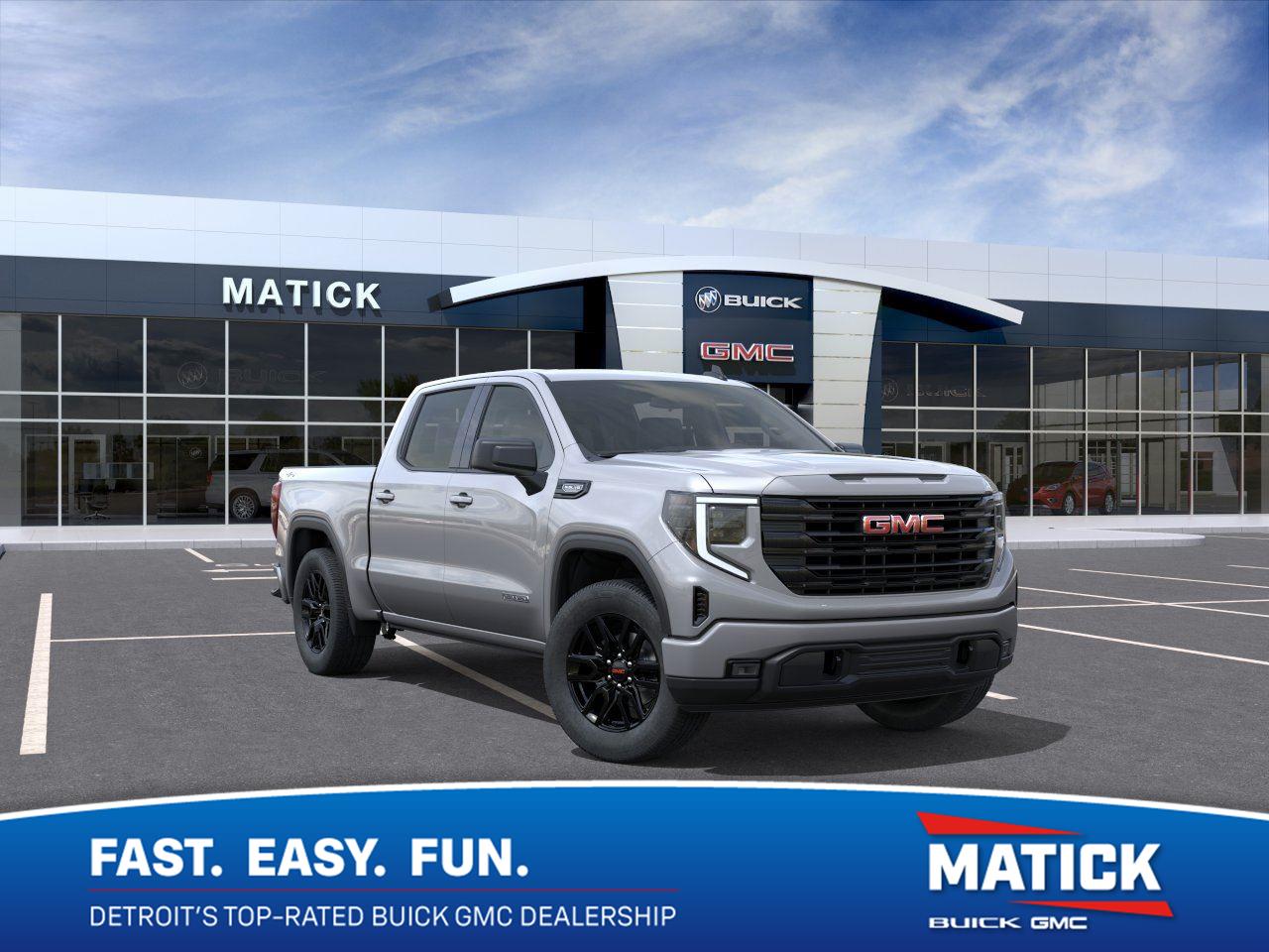 Sterling Metallic 2026 GMC Sierra 1500 Pickup Truck Four-Wheel Drive Automatic