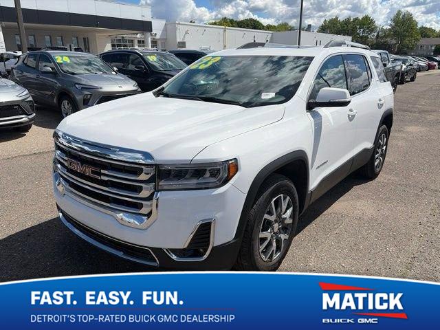 Summit White 2023 GMC Acadia SUV / Crossover Four-Wheel Drive 9-Speed Automatic