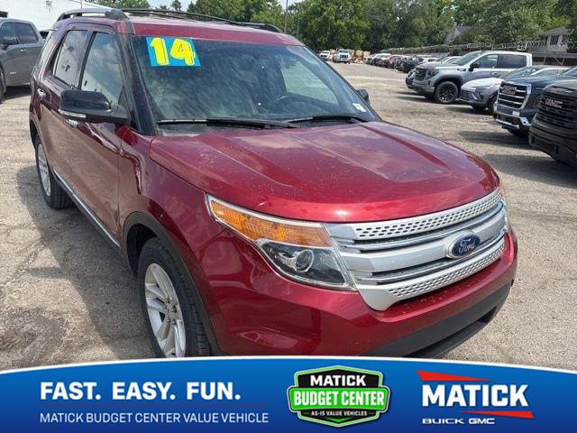 Ruby Red Metallic Tinted Clearcoat 2014 Ford Explorer SUV / Crossover Front-Wheel Drive 6-Speed Automatic