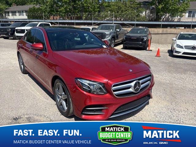 designo Cardinal Red Metallic 2017 Mercedes-Benz E-Class Sedan All-Wheel Drive Automatic