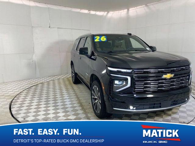 Black 2026 Chevrolet Tahoe SUV / Crossover Four-Wheel Drive Automatic