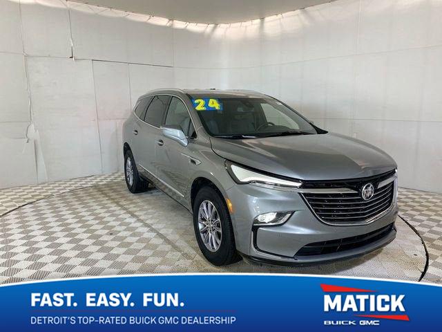 Moonstone Gray Metallic 2024 Buick Enclave SUV / Crossover Four-Wheel Drive 9-Speed Automatic