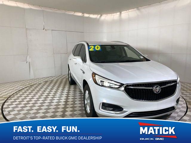 White Frost Tricoat 2020 Buick Enclave SUV / Crossover Front-Wheel Drive 9-Speed Automatic