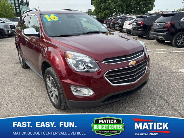 Siren Red Tintcoat 2016 Chevrolet Equinox SUV / Crossover All-Wheel Drive 6-Speed Automatic Overdrive