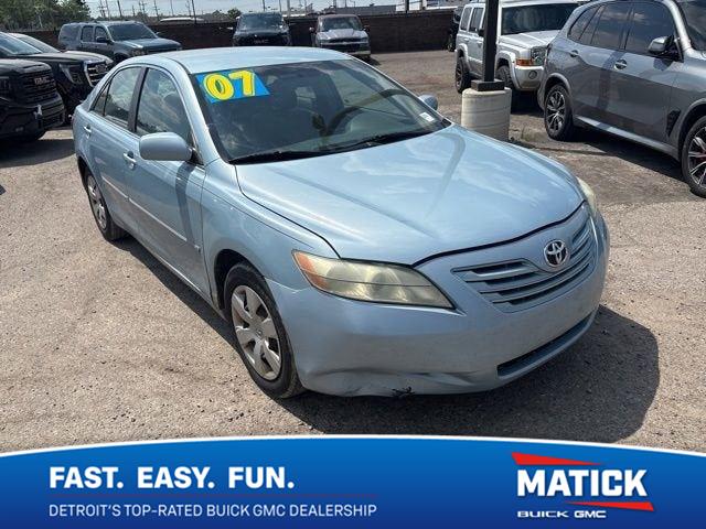 Sky Blue Pearl 2007 Toyota Camry Sedan Front-Wheel Drive 6-Speed Automatic Overdrive
