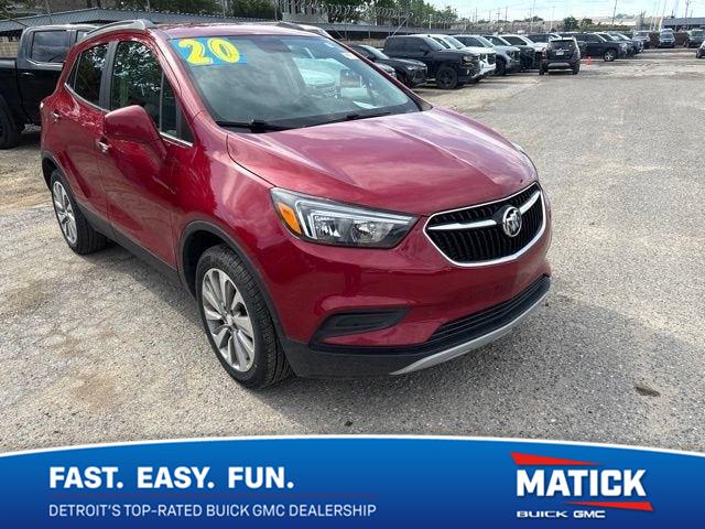 Winterberry Red Metallic 2020 Buick Encore SUV / Crossover Front-Wheel Drive 6-Speed Automatic Overdrive