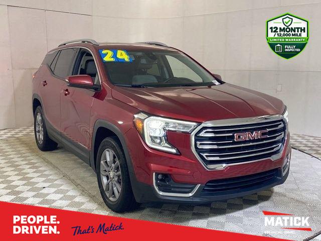 Volcanic Red Tintcoat 2024 GMC Terrain SUV / Crossover All-Wheel Drive 9-Speed Automatic Overdrive