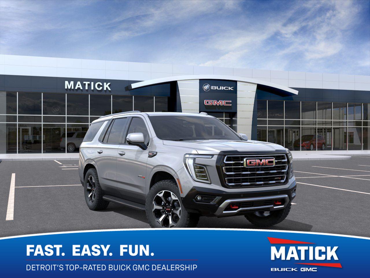Sterling Metallic 2026 GMC Yukon SUV / Crossover Four-Wheel Drive Automatic