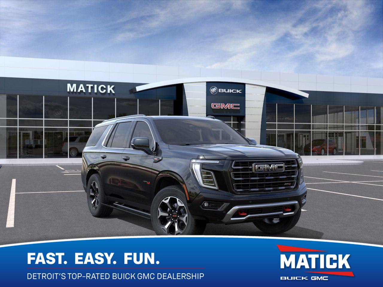 Onyx Black 2026 GMC Yukon SUV / Crossover Four-Wheel Drive Automatic