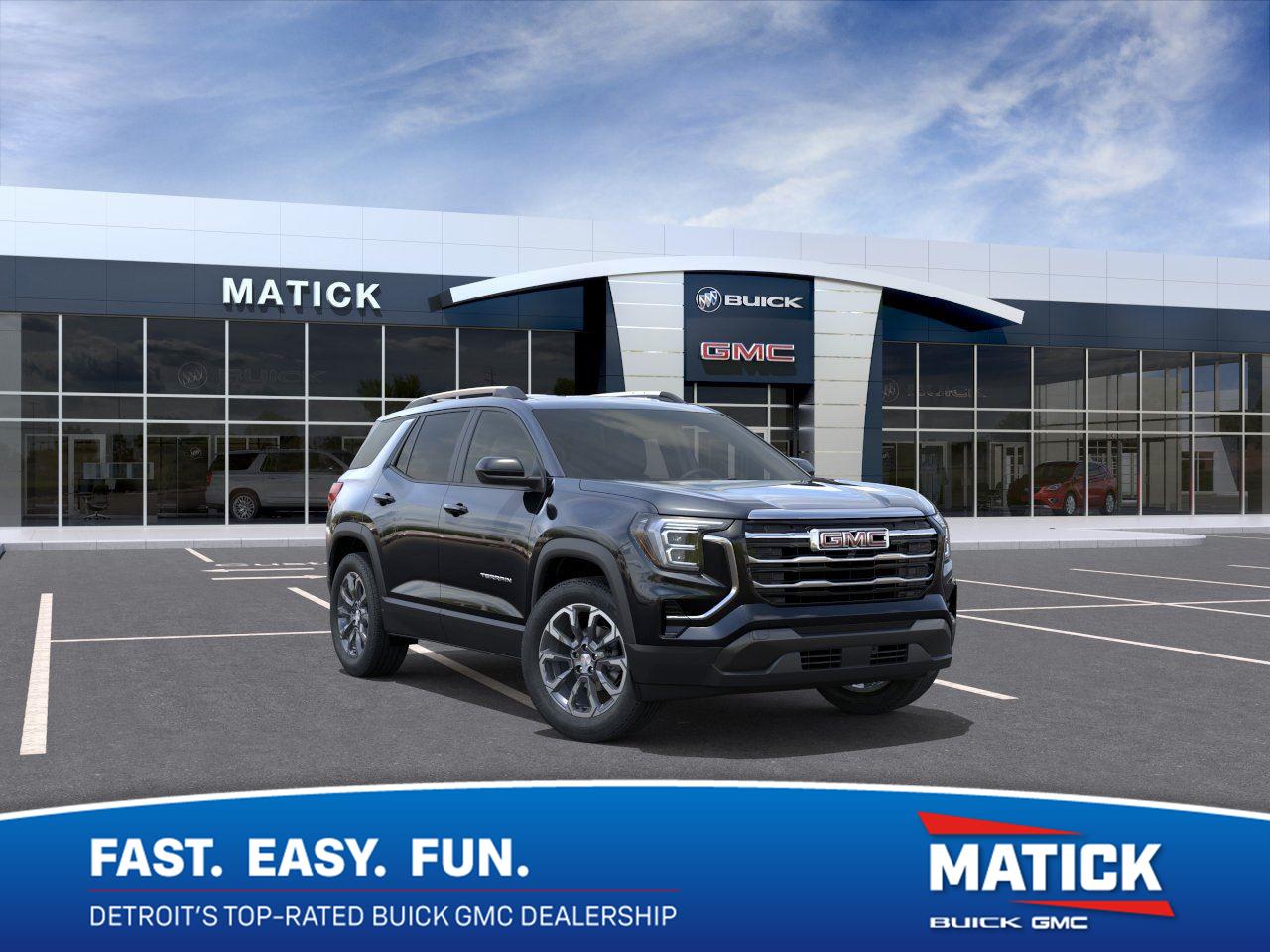 Black (Ebony Twilight Metallic) 2027 GMC Terrain SUV / Crossover Front-Wheel Drive 8-Speed Automatic Overdrive