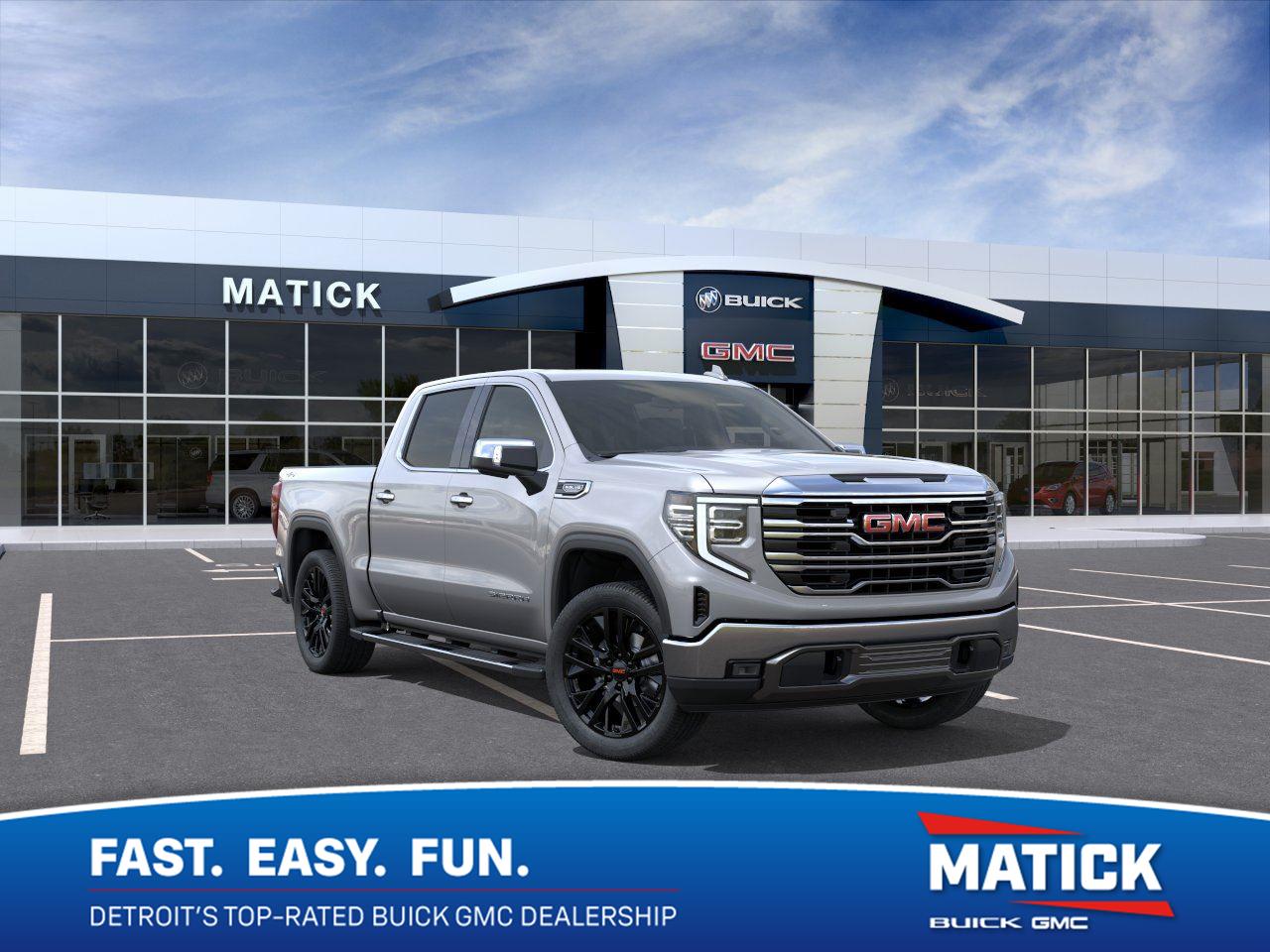 Sterling Metallic 2026 GMC Sierra 1500 Pickup Truck Four-Wheel Drive Automatic