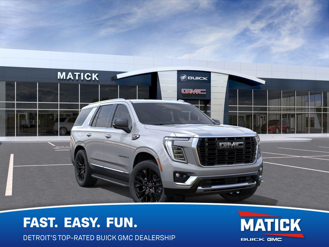 Sterling Metallic 2026 GMC Yukon SUV / Crossover Four-Wheel Drive Automatic