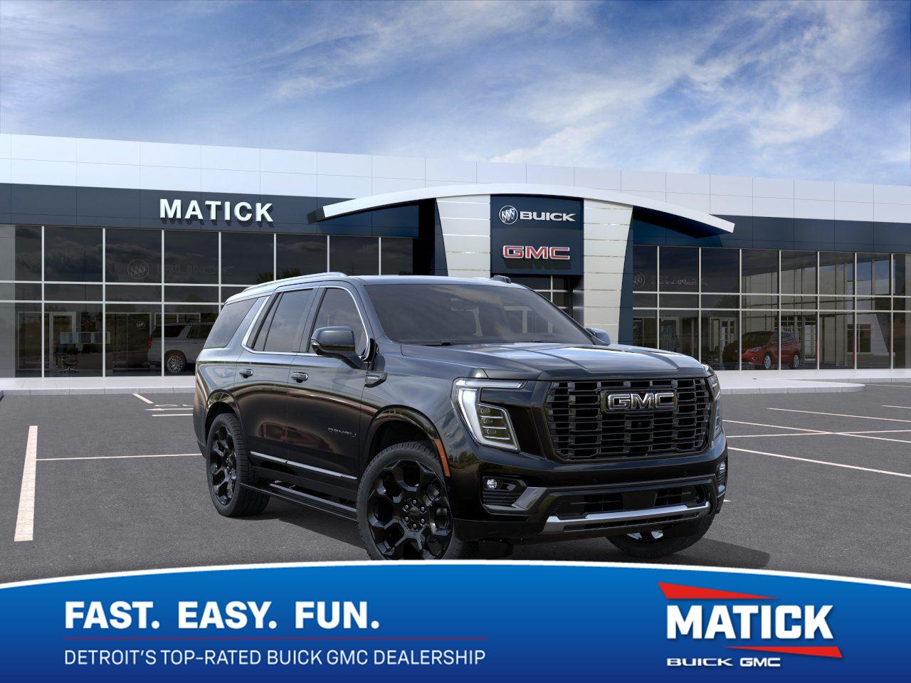 Onyx Black 2026 GMC Yukon SUV / Crossover Four-Wheel Drive Automatic