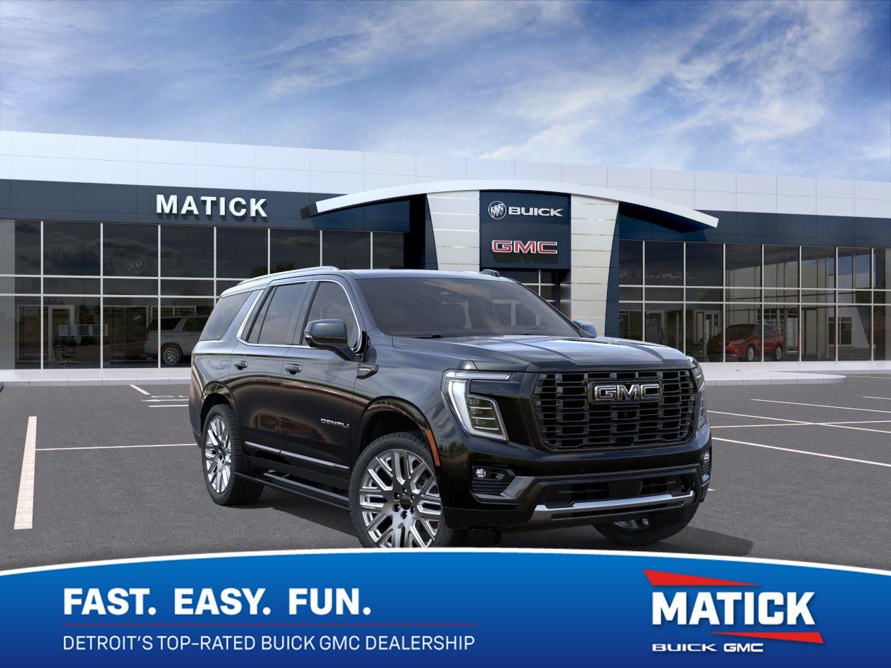 Onyx Black 2026 GMC Yukon SUV / Crossover Four-Wheel Drive Automatic