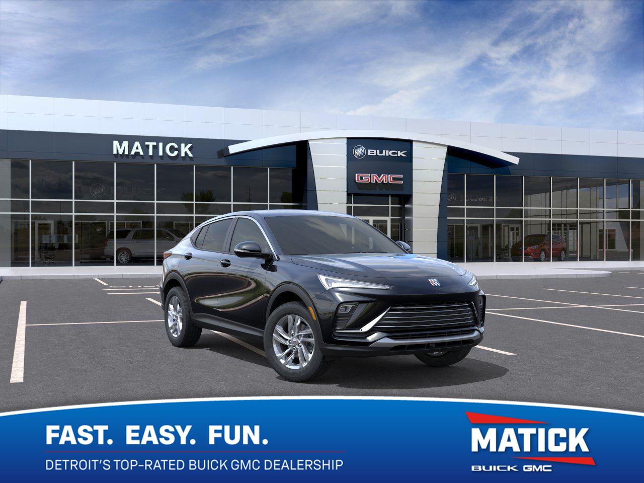 Black (Ebony Twilight Metallic) 2026 Buick Envista SUV / Crossover Front-Wheel Drive 6-Speed Automatic