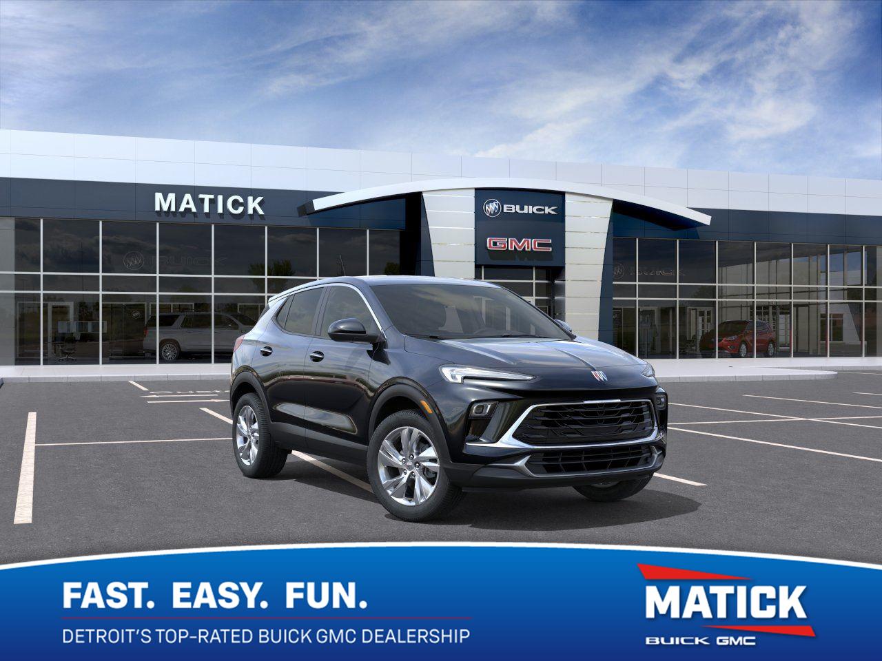 Black (Ebony Twilight Metallic) 2026 Buick Encore GX SUV / Crossover Front-Wheel Drive Continuously Variable Transmission
