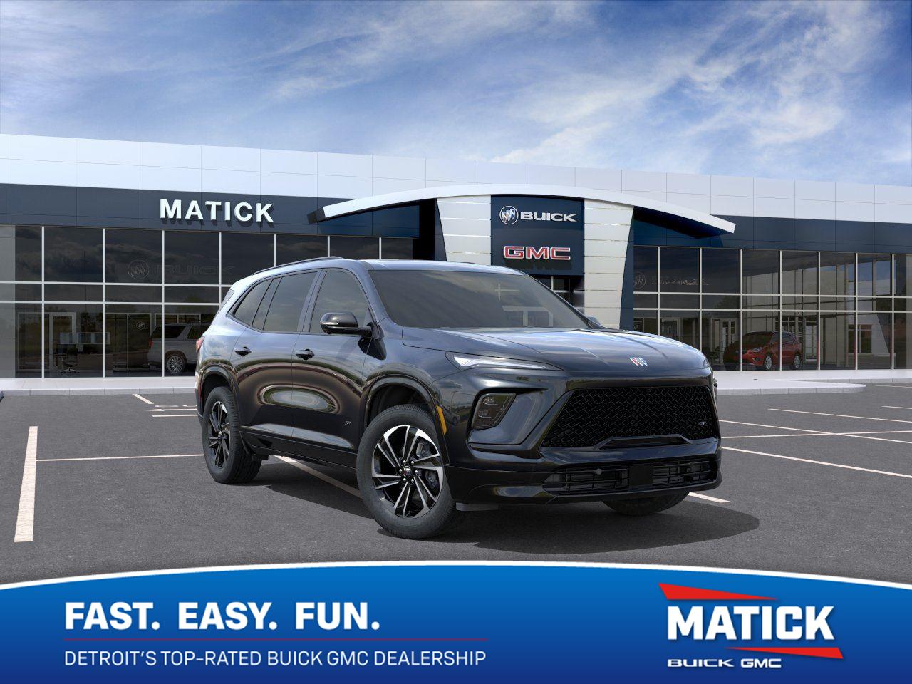 Black (Ebony Twilight Metallic) 2026 Buick Enclave SUV / Crossover Front-Wheel Drive 8-Speed Automatic
