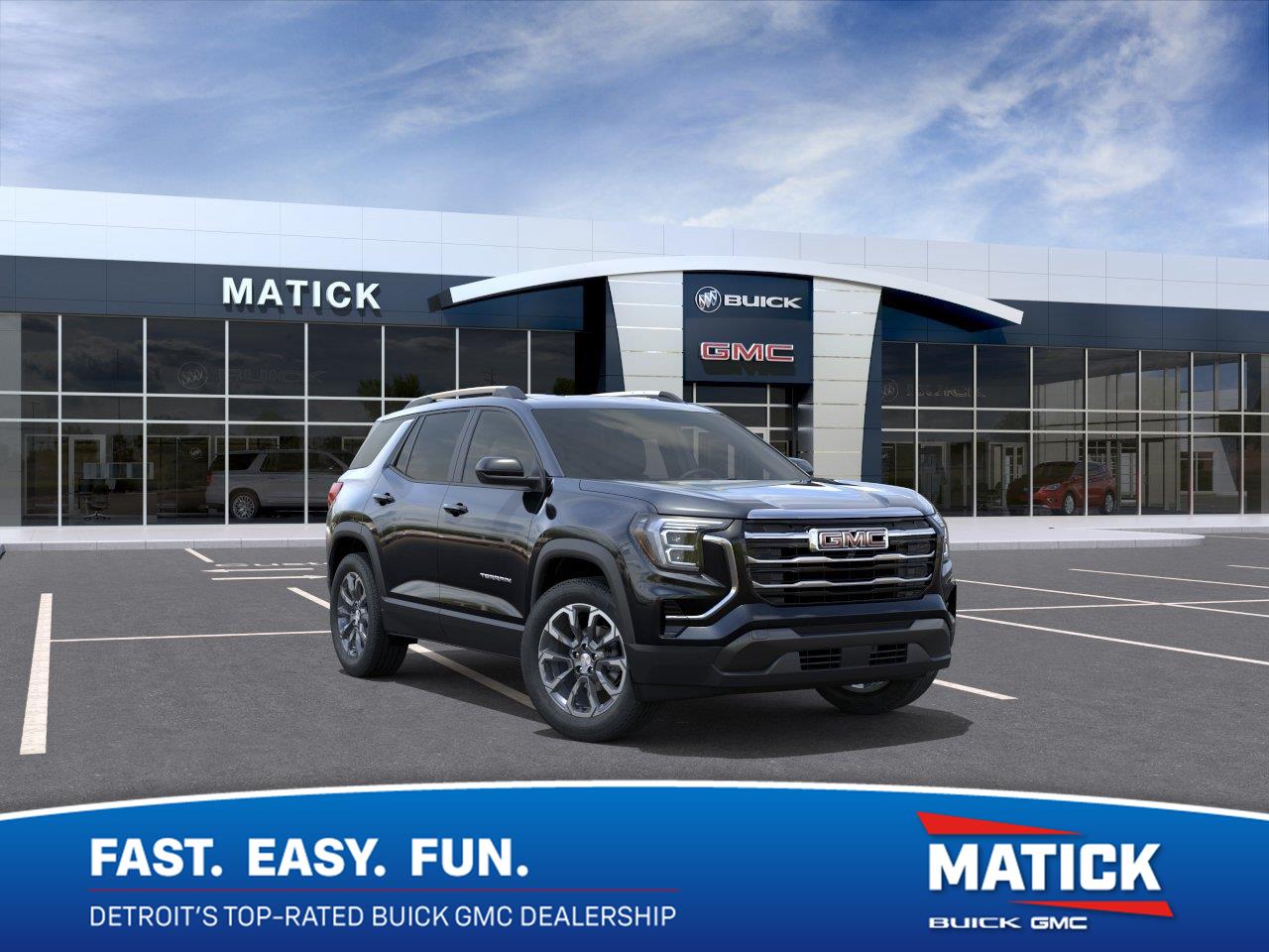 Black (Ebony Twilight Metallic) 2027 GMC Terrain SUV / Crossover Front-Wheel Drive 8-Speed Automatic Overdrive