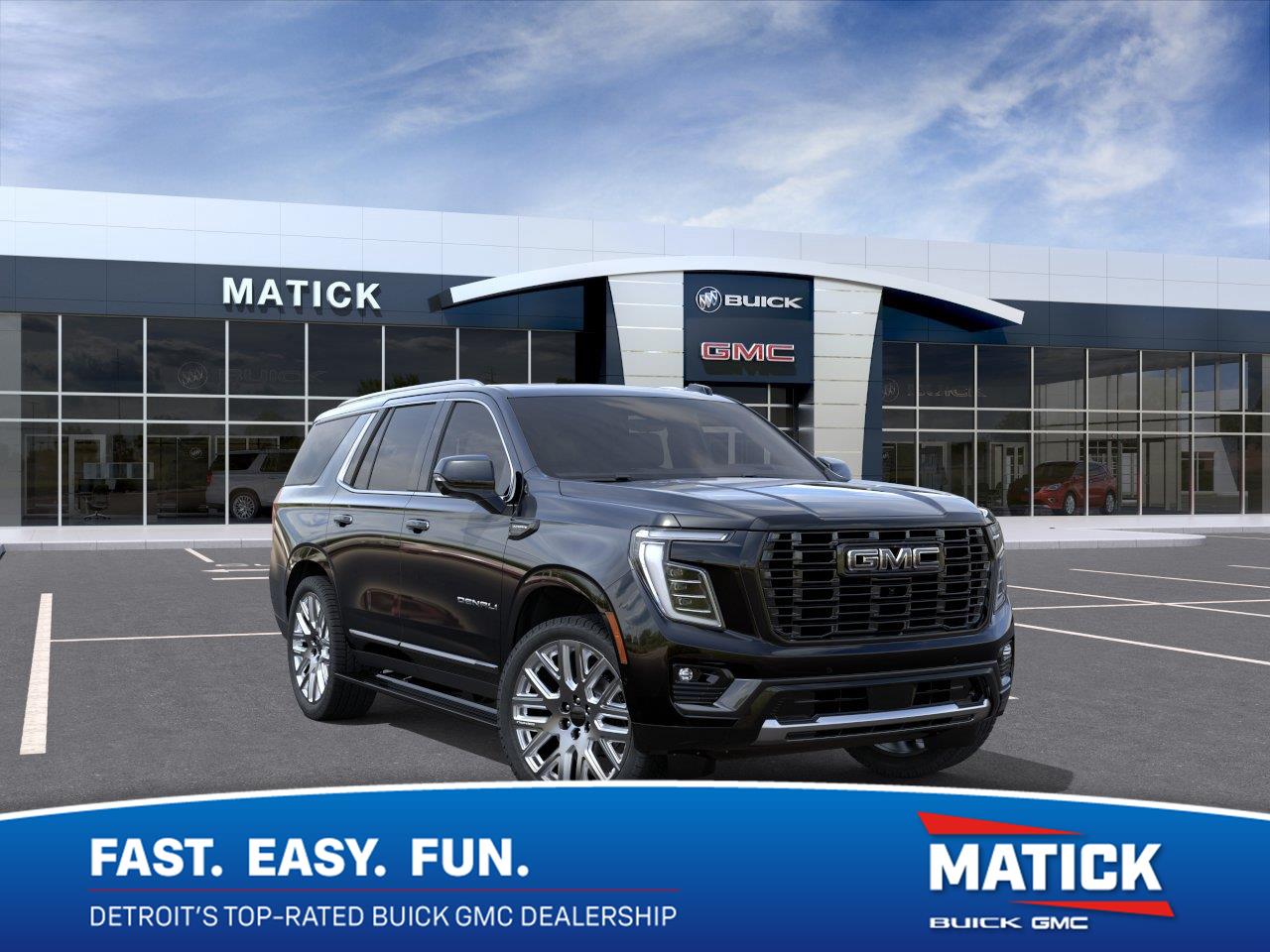 Onyx Black 2026 GMC Yukon SUV / Crossover Four-Wheel Drive Automatic