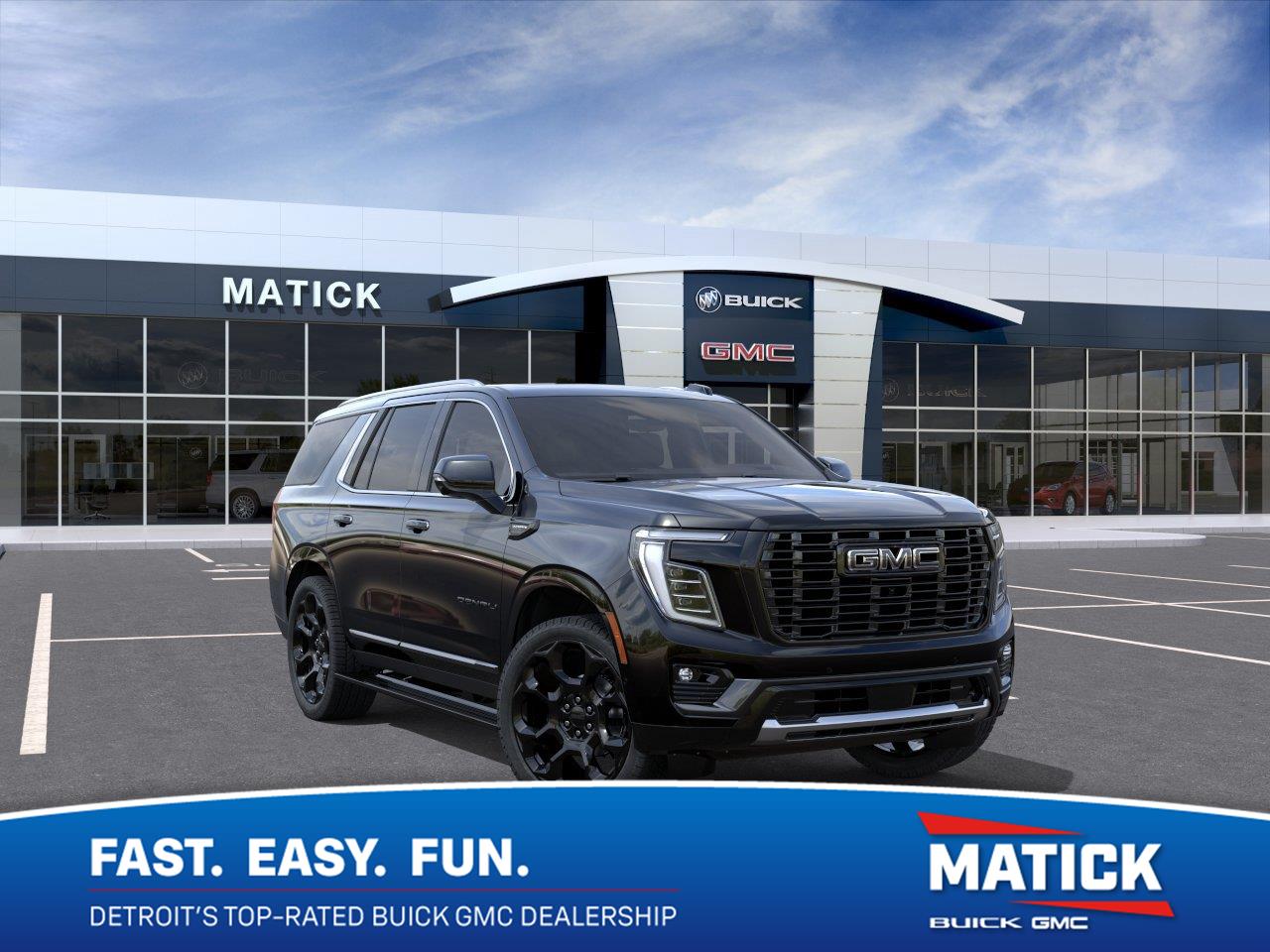 Onyx Black 2026 GMC Yukon SUV / Crossover Four-Wheel Drive Automatic
