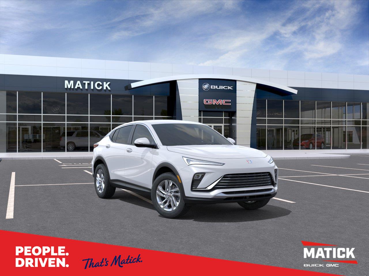 Summit White 2026 Buick Envista SUV / Crossover Front-Wheel Drive 6-Speed Automatic