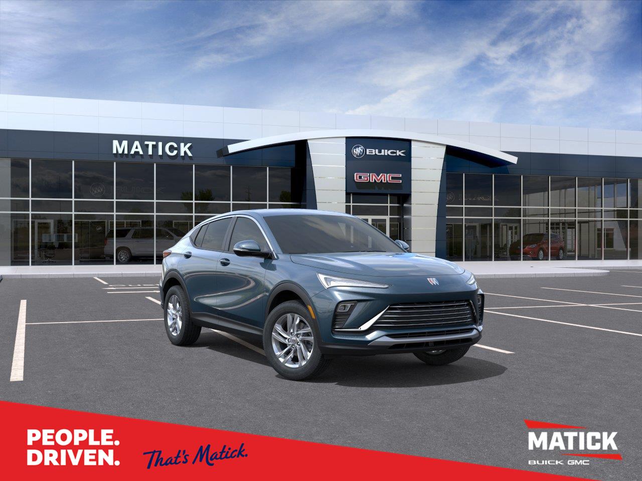 Ocean Blue Metallic 2026 Buick Envista SUV / Crossover Front-Wheel Drive 6-Speed Automatic