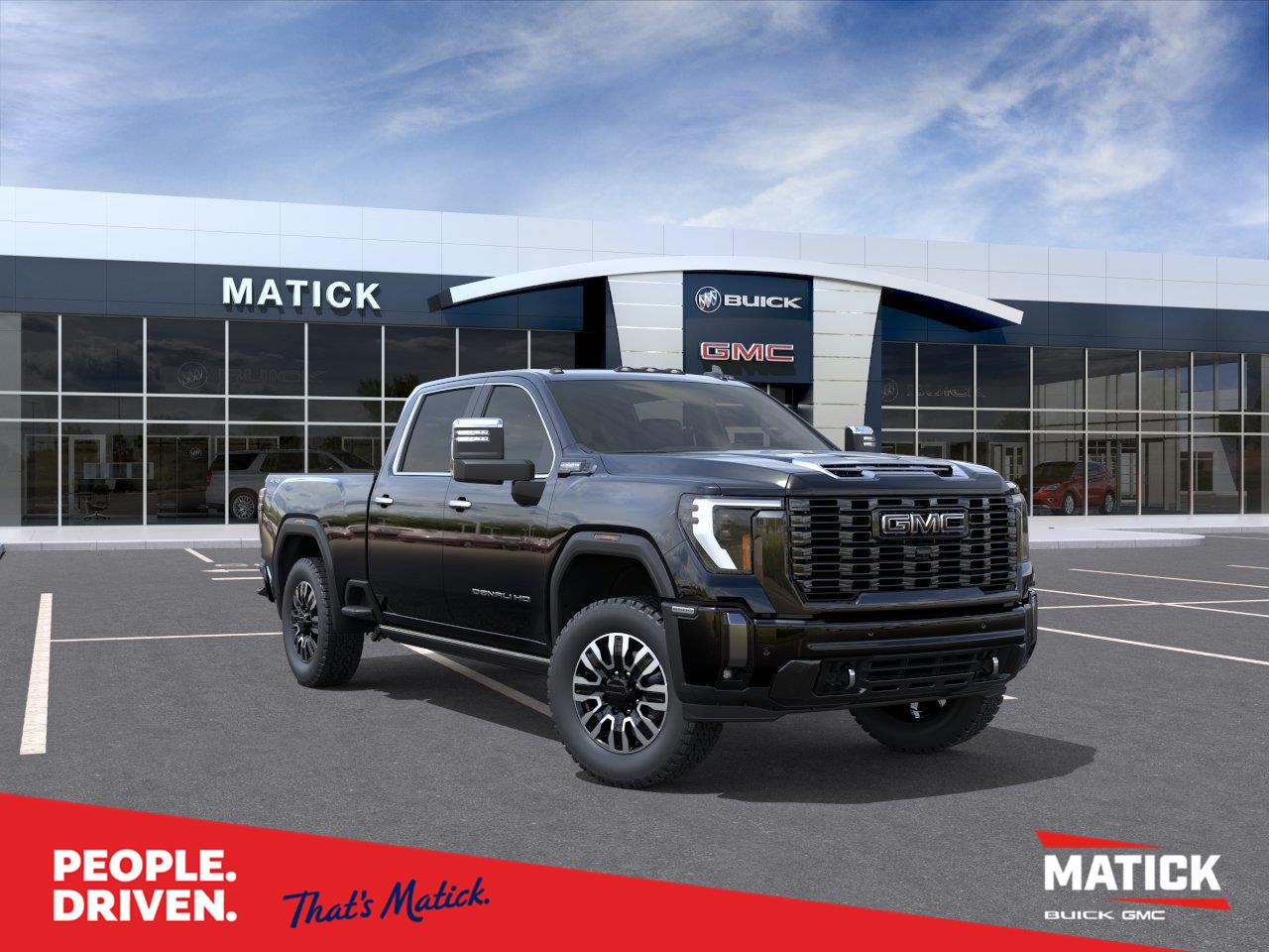 Onyx Black 2026 GMC Sierra 2500HD Pickup Truck Four-Wheel Drive Automatic