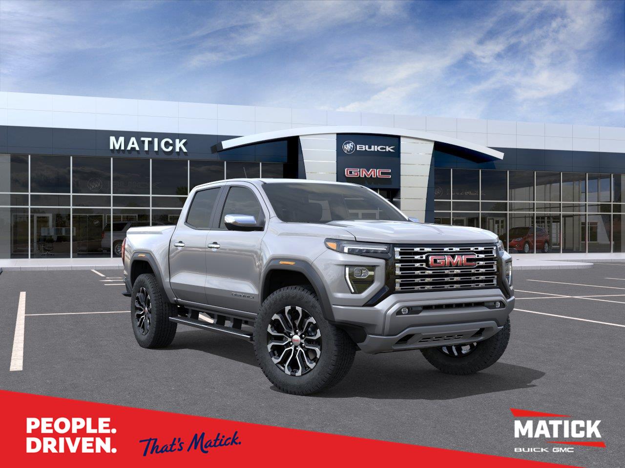 Sterling Metallic 2026 GMC Canyon Pickup Truck Four-Wheel Drive 8-Speed Automatic