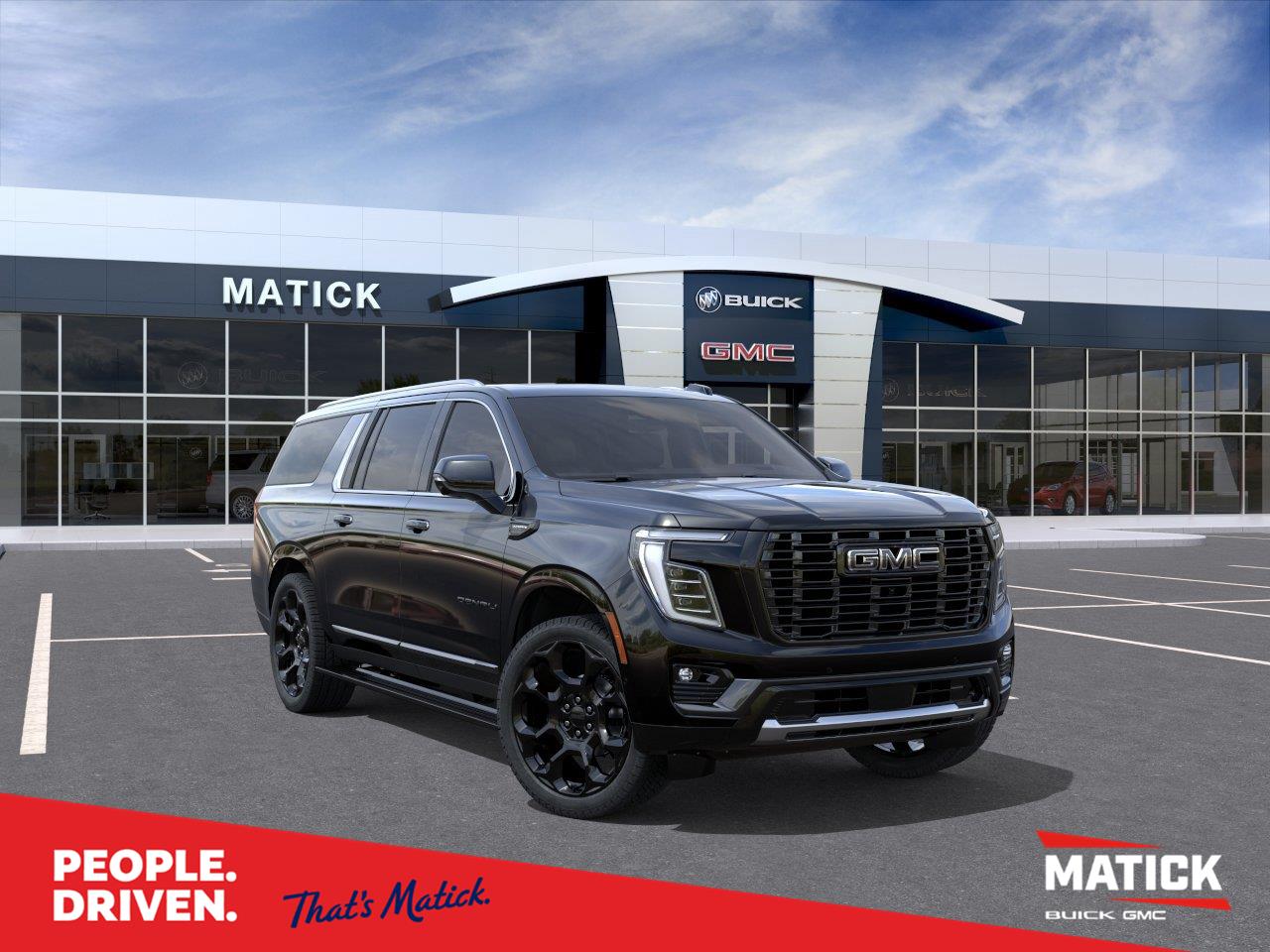 Onyx Black 2026 GMC Yukon XL SUV / Crossover Four-Wheel Drive Automatic