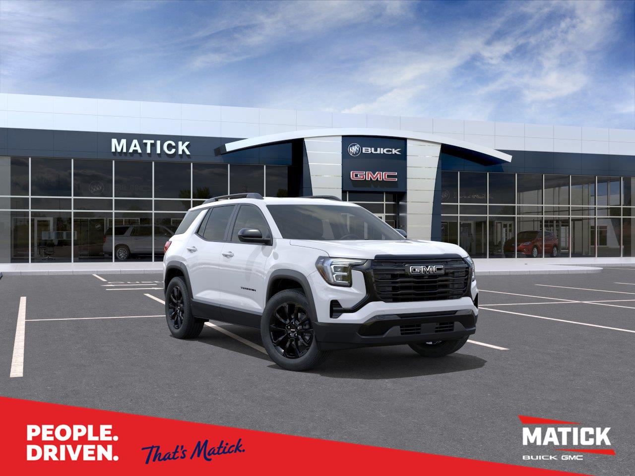 Summit White 2027 GMC Terrain SUV / Crossover Front-Wheel Drive 8-Speed Automatic Overdrive