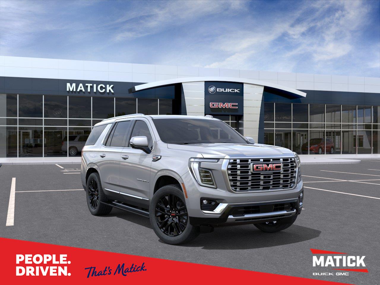 Sterling Metallic 2026 GMC Yukon SUV / Crossover Four-Wheel Drive Automatic