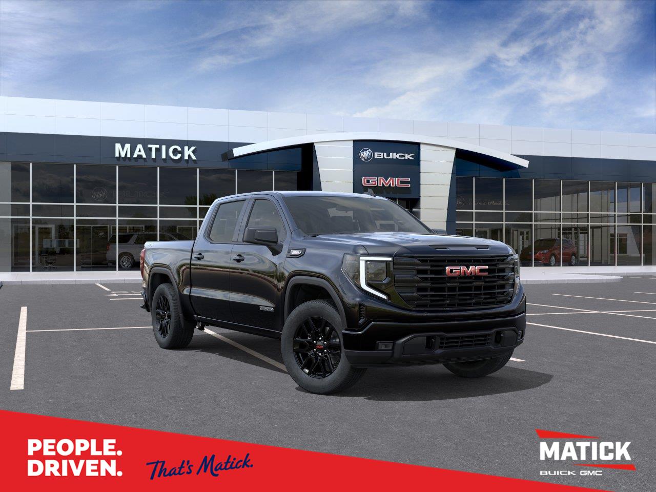 Onyx Black 2026 GMC Sierra 1500 Pickup Truck Four-Wheel Drive 8-Speed Automatic