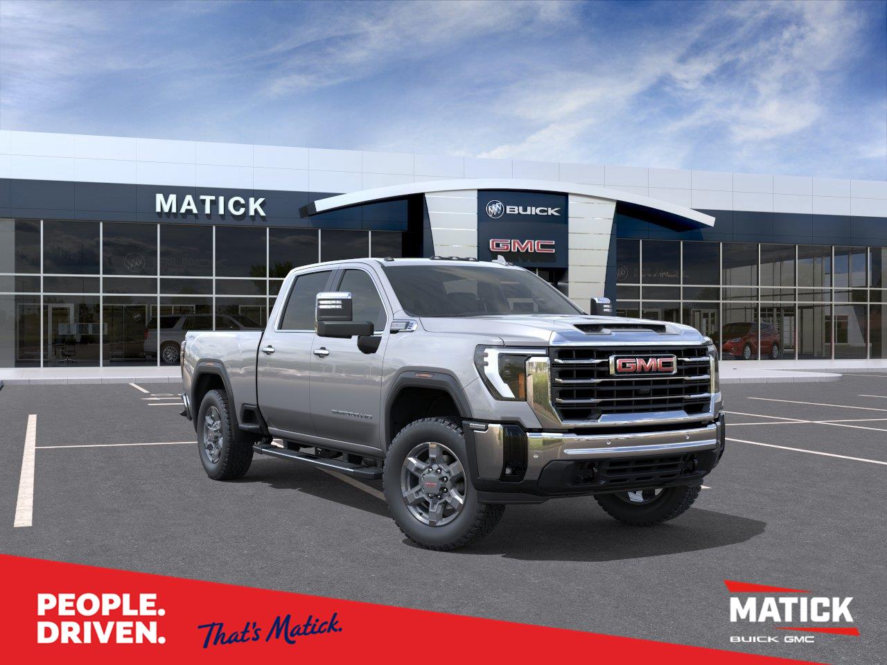 Sterling Metallic 2026 GMC Sierra 2500HD Pickup Truck Four-Wheel Drive Automatic