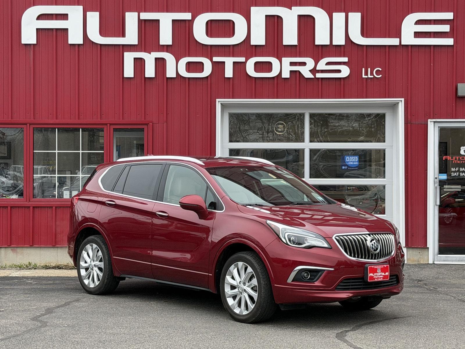 Chili Red Metallilc 2017 Buick Envision Premium I AWD SUV / Crossover All-Wheel Drive 6-Speed Automatic