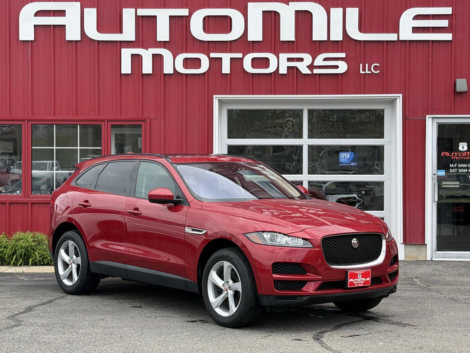 Italian Racing Red Metallic 2017 Jaguar F-PACE 35t Premium AWD SUV / Crossover All-Wheel Drive Automatic