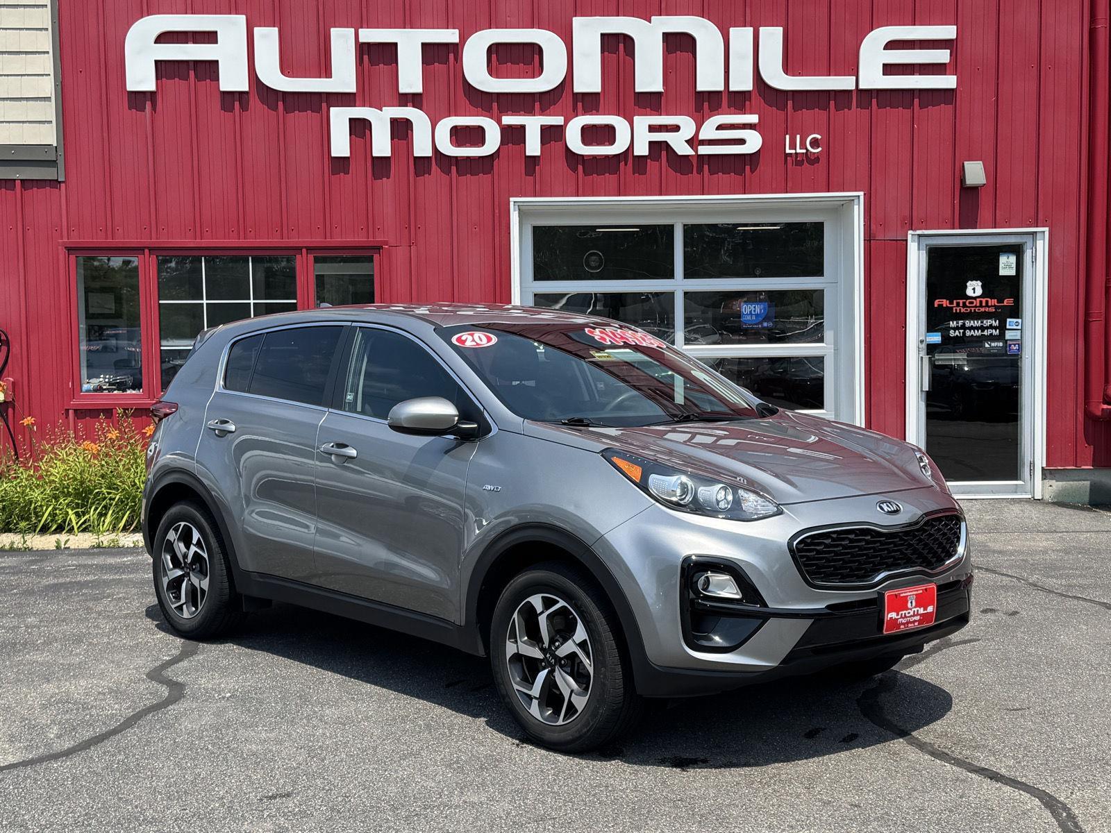 Steel Gray 2020 Kia Sportage SUV / Crossover All-Wheel Drive Automatic